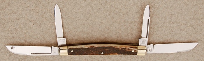 Hen & Rooster 4 blade congress traditional pocket knife